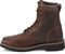 Side view of Justin Original Work Boots Mens Pulley Steel Toe